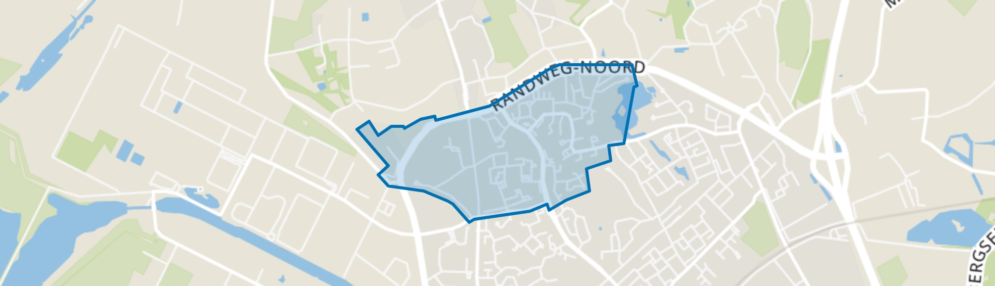 Noordgeest, Bergen op Zoom map