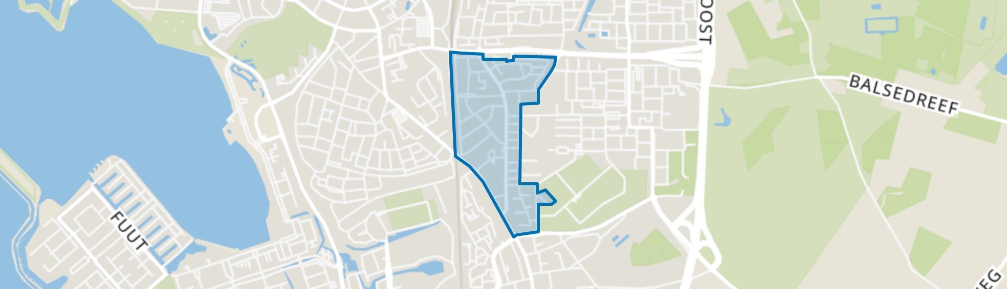 Warande-West, Bergen op Zoom map