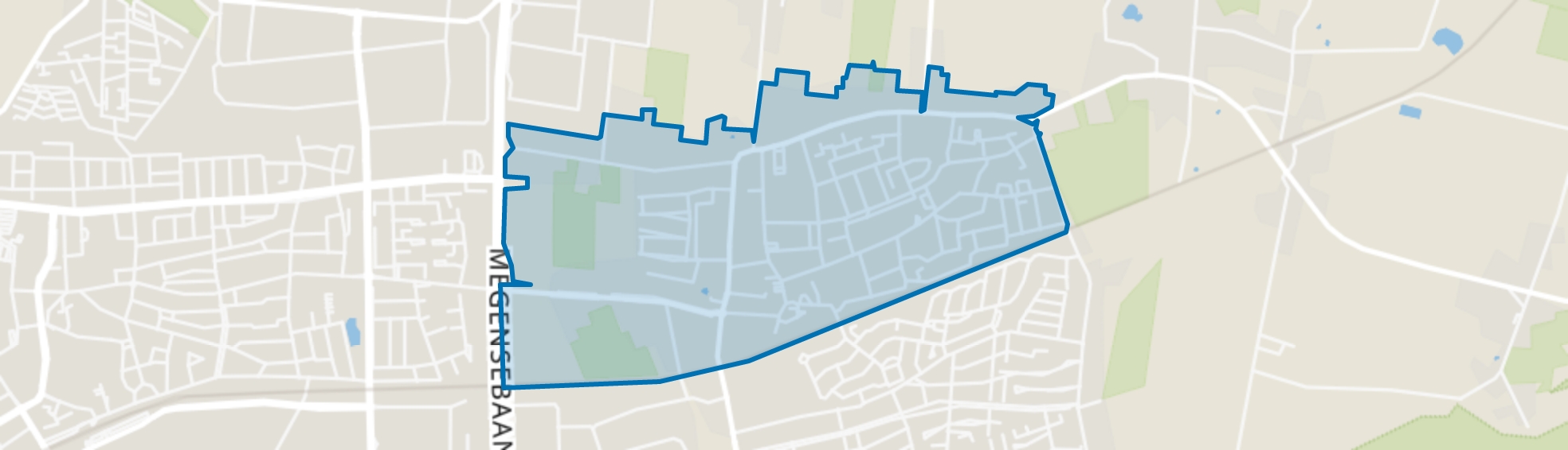 Berghem-Noord, Berghem map