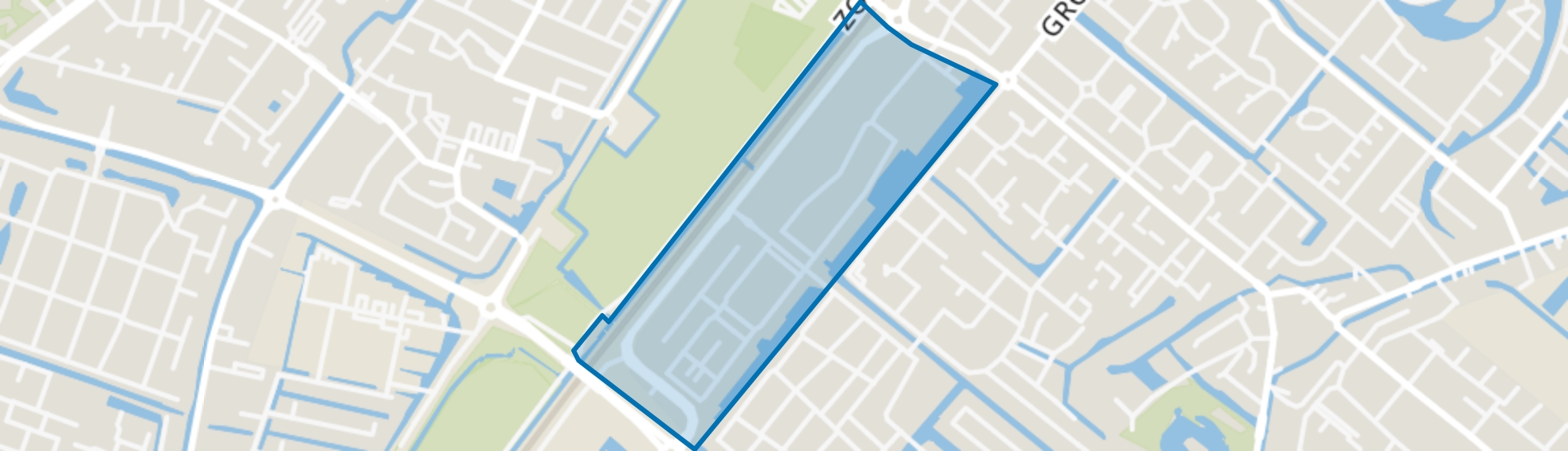 Boterdorpse Zoom, Bergschenhoek map