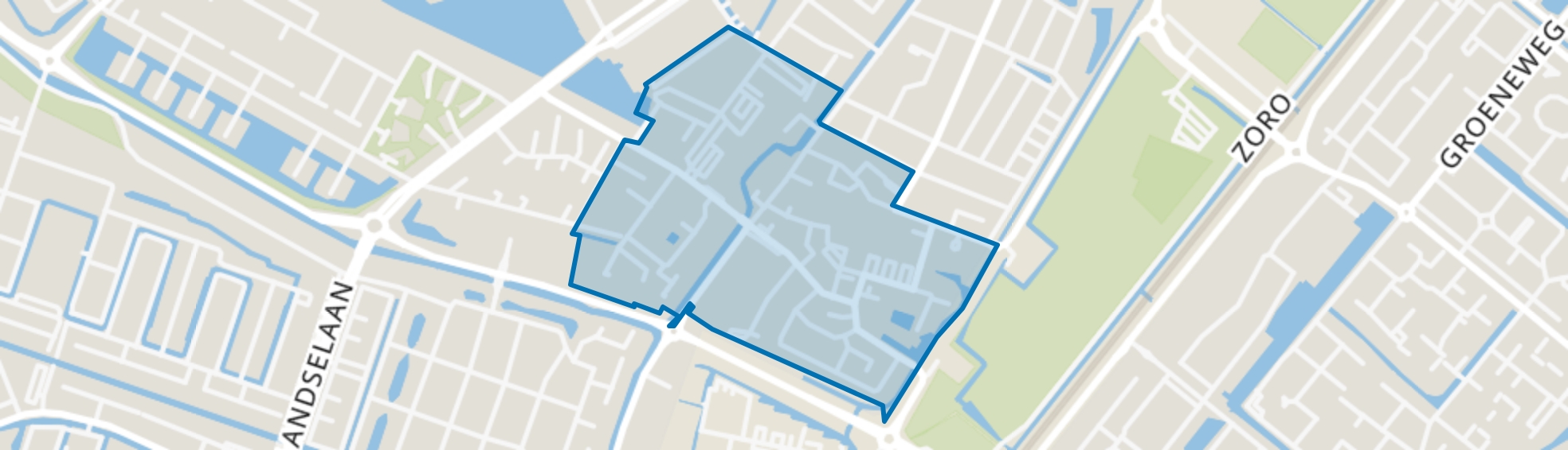 Berkel Dorp, Berkel en Rodenrijs map