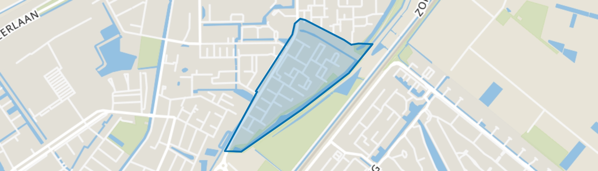 Componistenbuurt, Berkel en Rodenrijs map