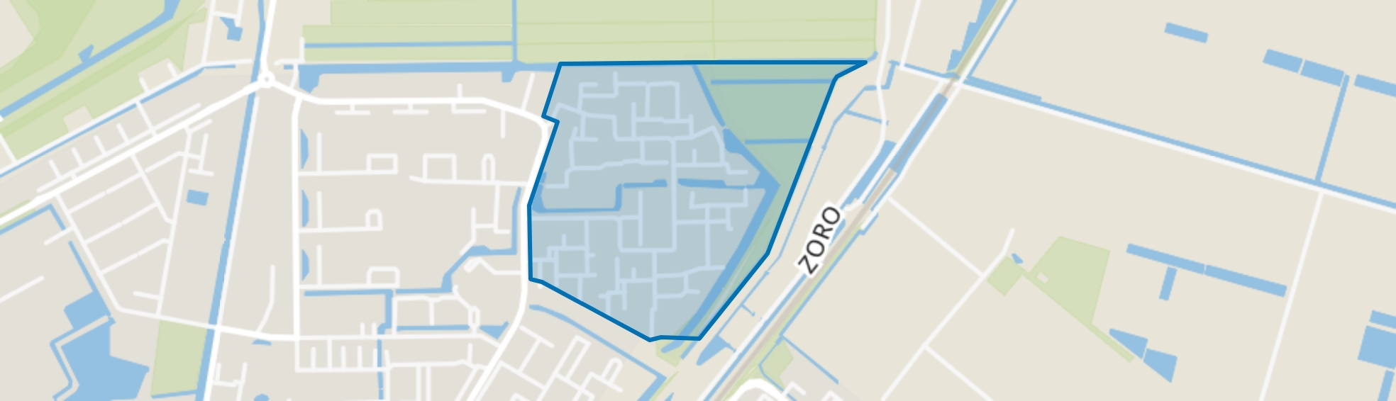 Edelsteenbuurt, Berkel en Rodenrijs map