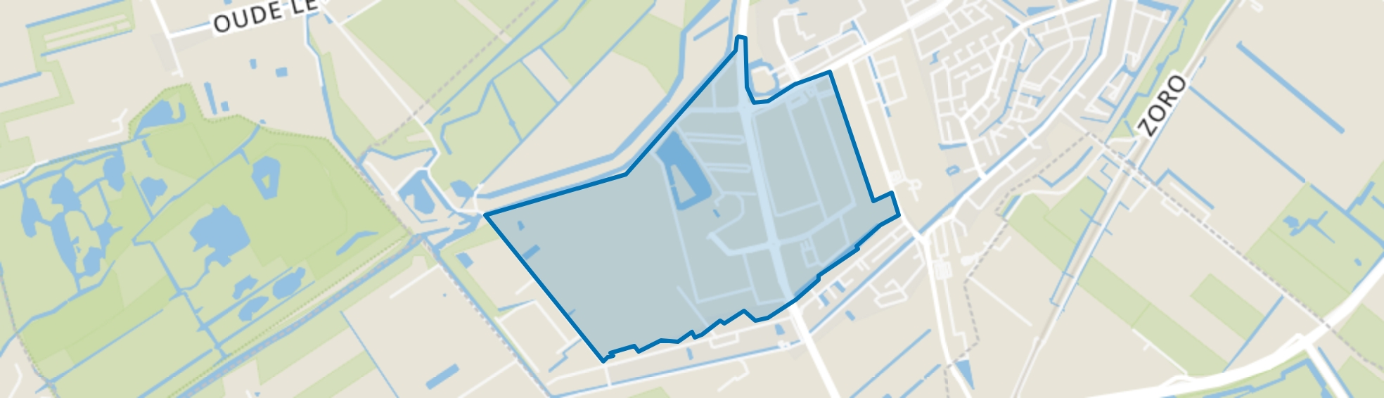 Oudeland, Berkel en Rodenrijs map