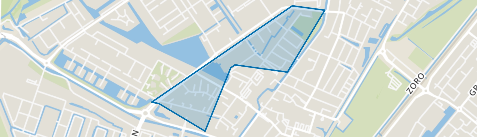 Parkbuurt, Berkel en Rodenrijs map