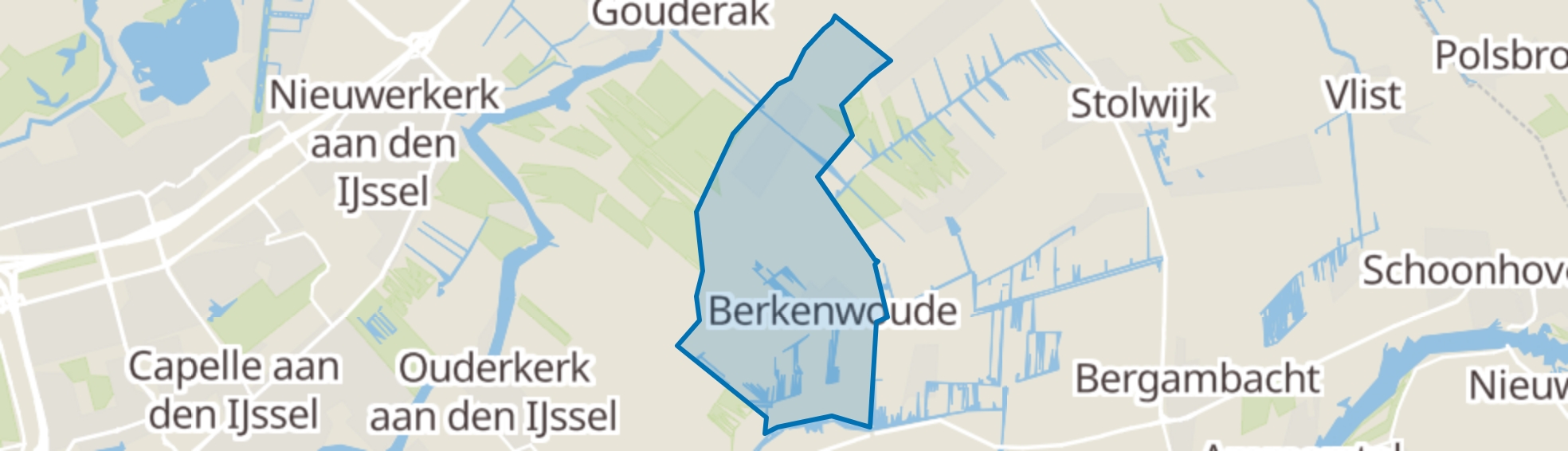 Berkenwoude map