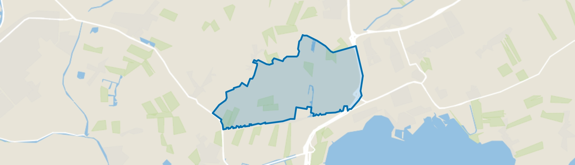 Bobeldijk en omgeving, Berkhout map