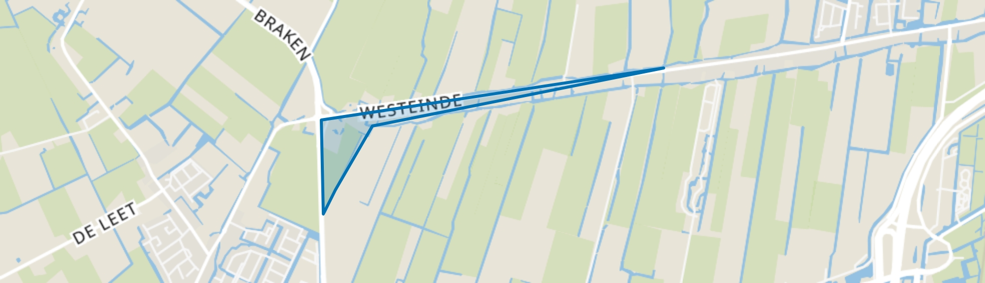 Westeinde, Berkhout map