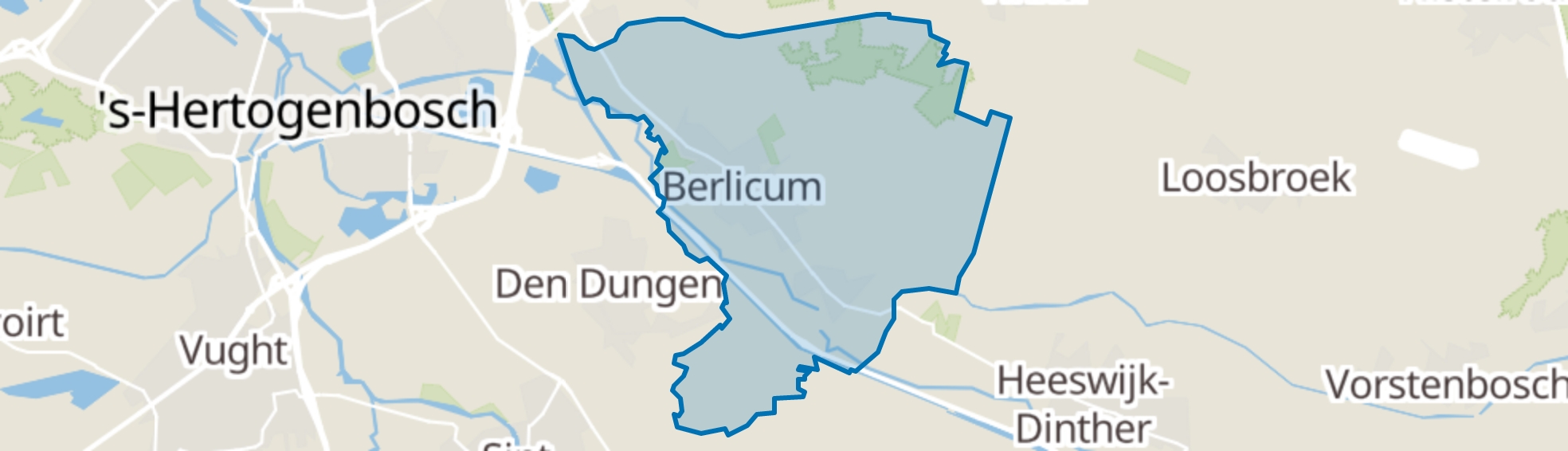 Berlicum map