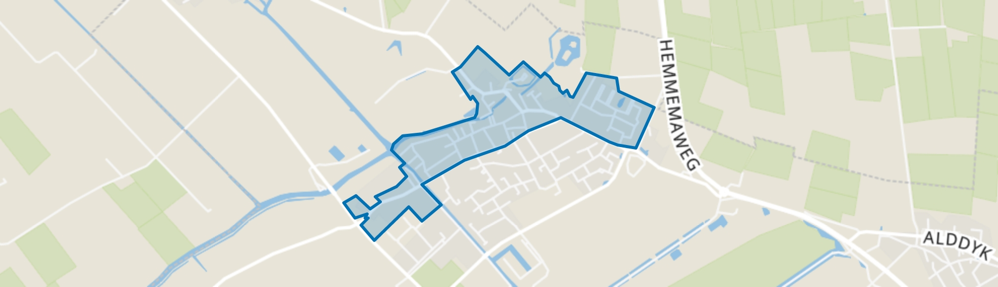 Berltsum Noord, Berltsum map