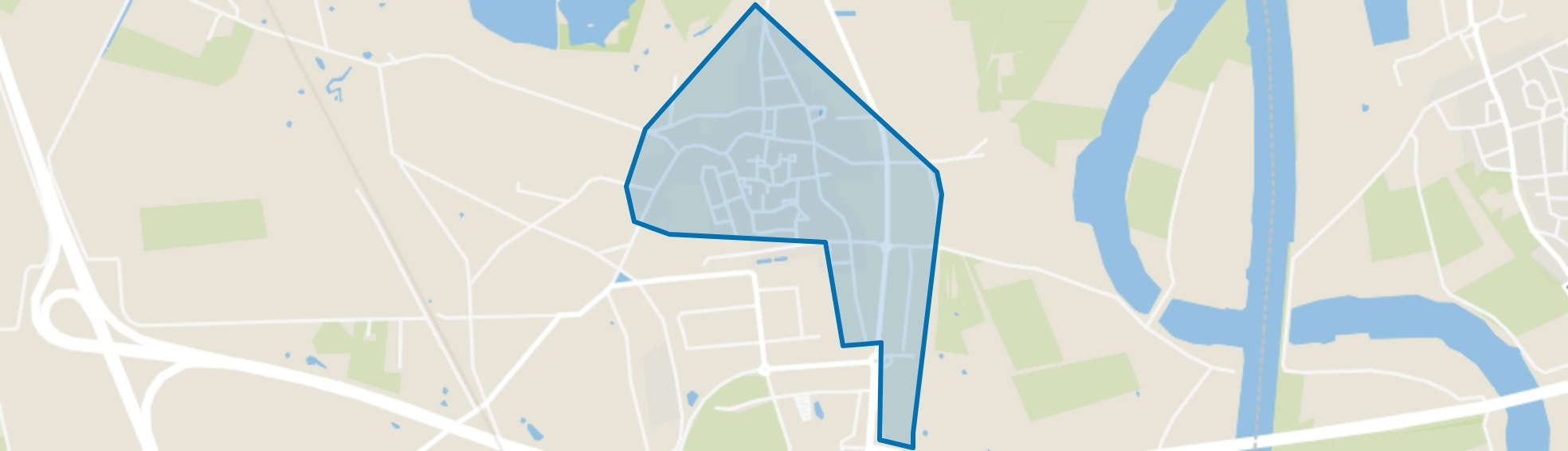 Beugen Centrum, Beugen map
