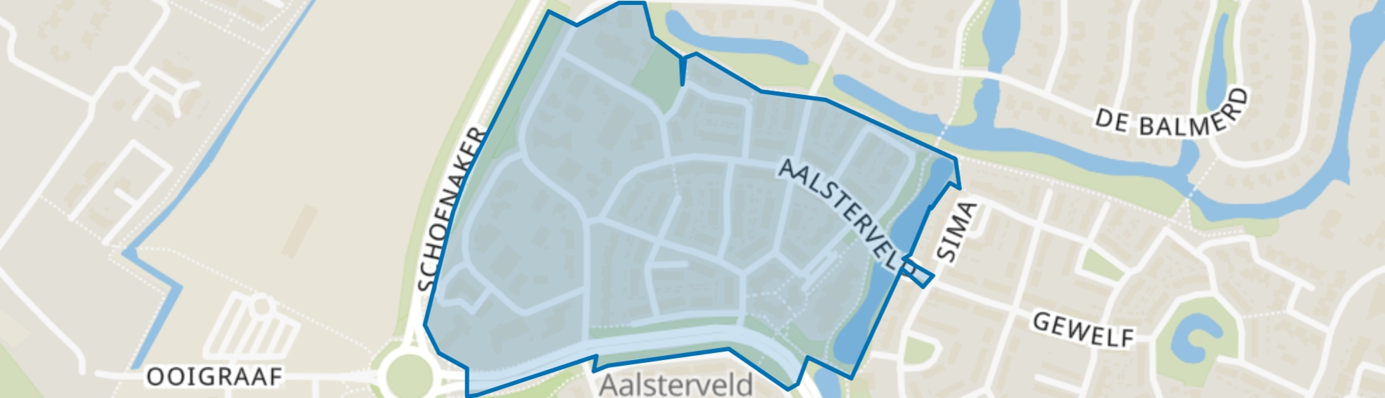 Beuningen-Aalsterveld, Beuningen (GE) map