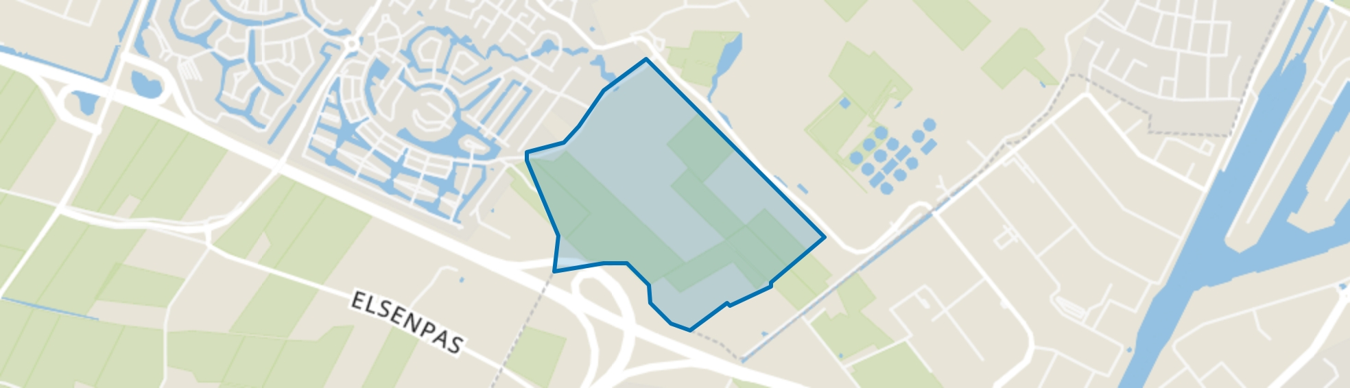 Beuningen-Beuningse Plas Plas, Beuningen (GE) map