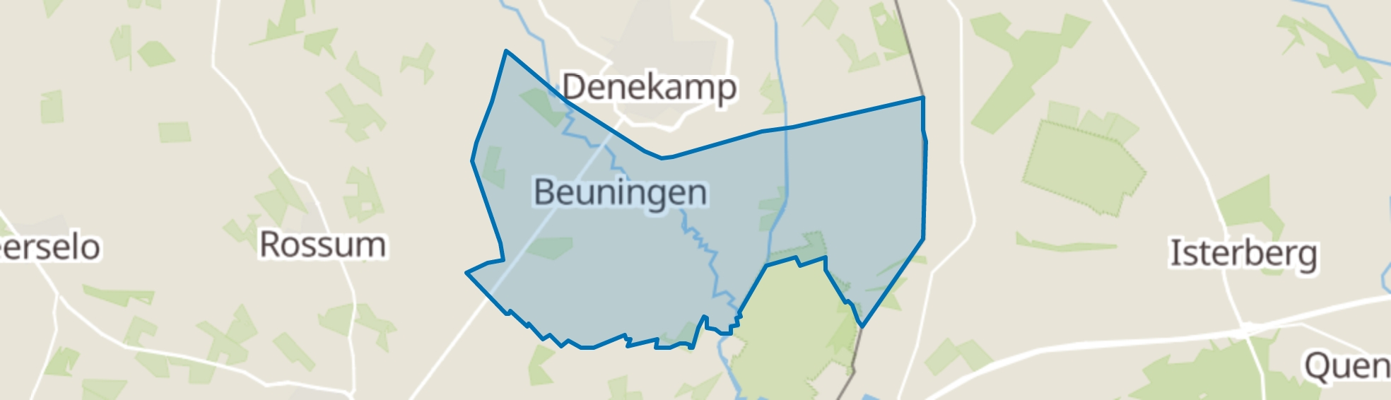 Beuningen (OV) map