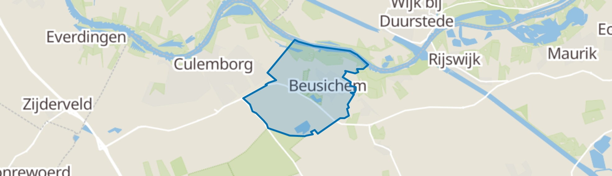 Beusichem map