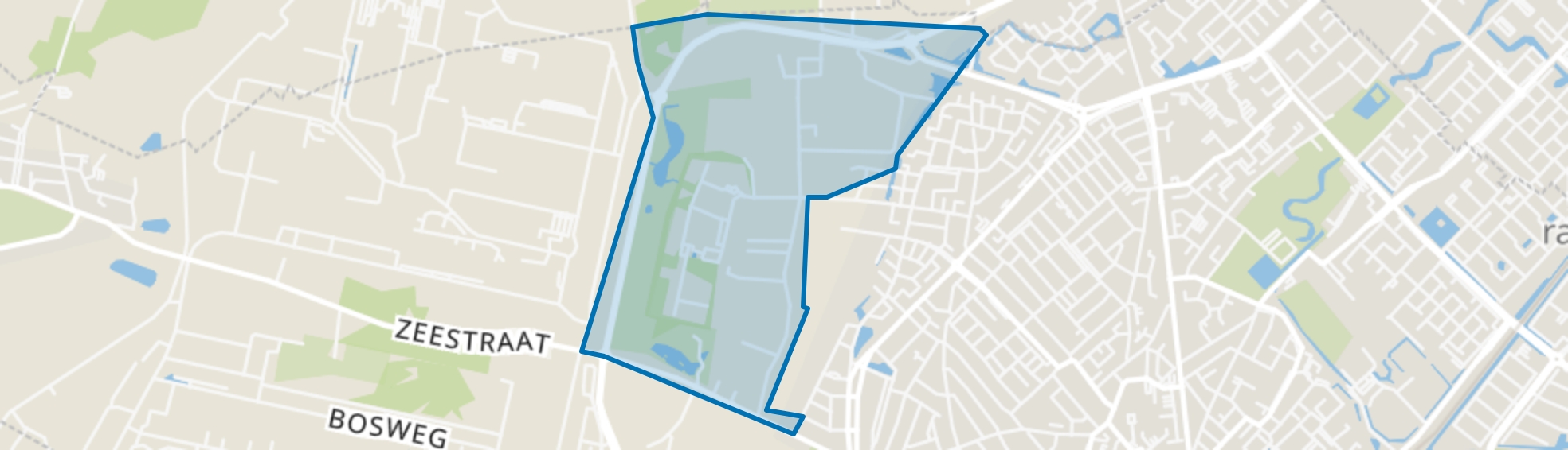 Creutzberglaan, Beverwijk map