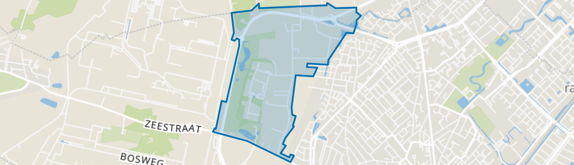 Creutzberglaan, Beverwijk map