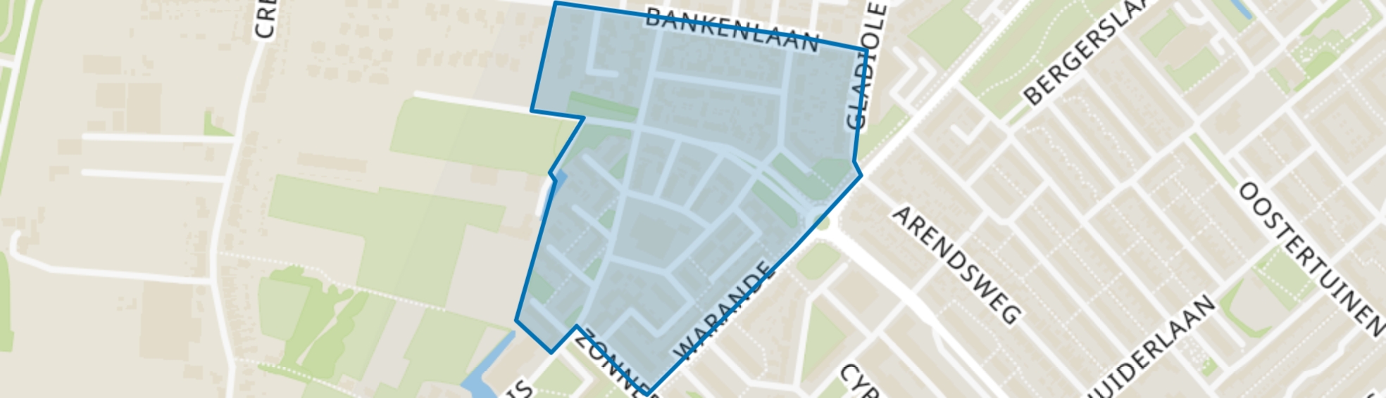 De Horn, Beverwijk map