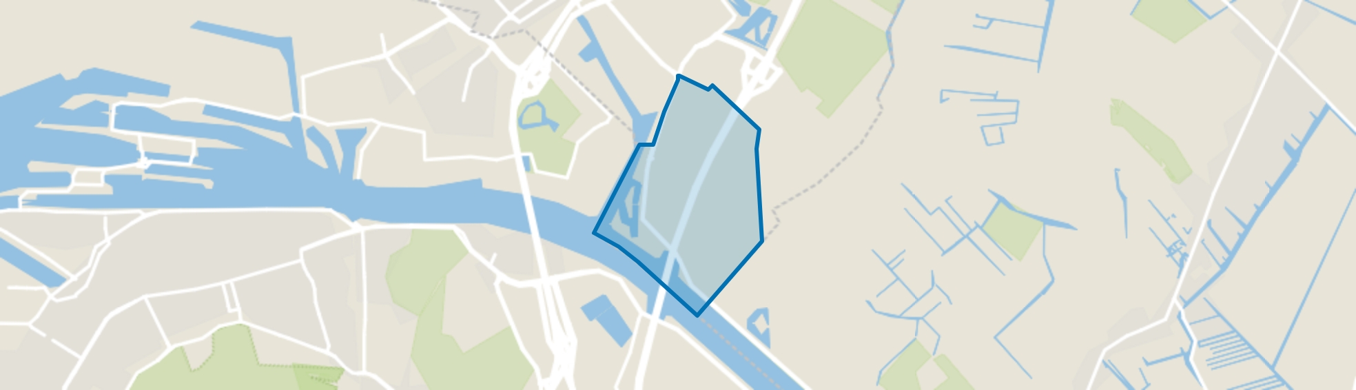 Kagerweg, Beverwijk map
