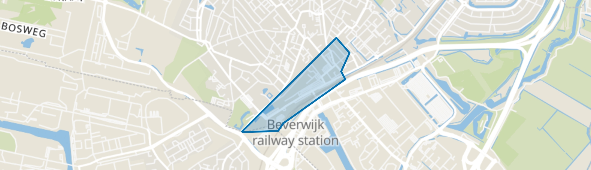 Meerplein, Beverwijk map