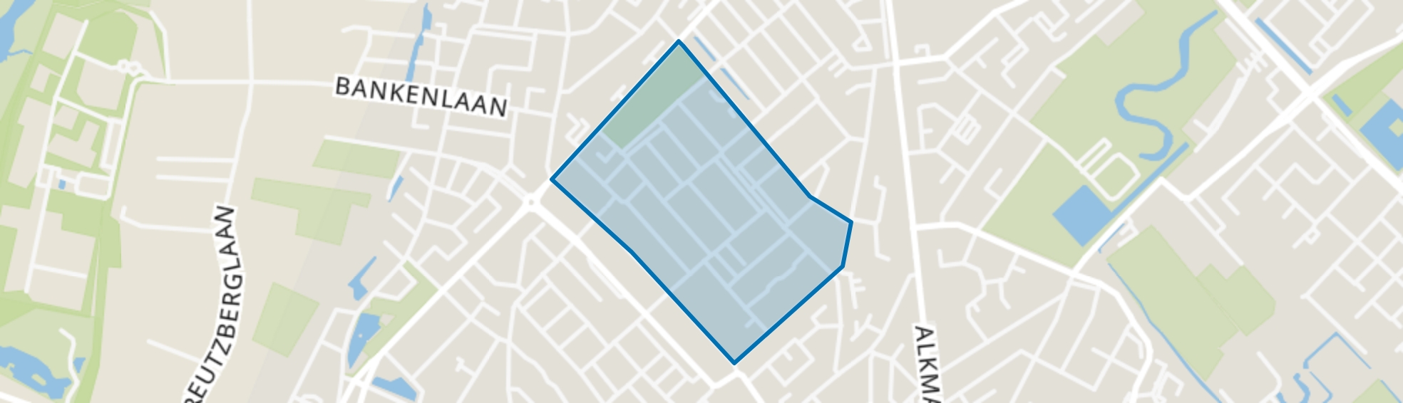 Oostertuinen, Beverwijk map