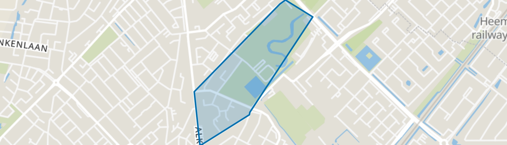Overbos, Beverwijk map