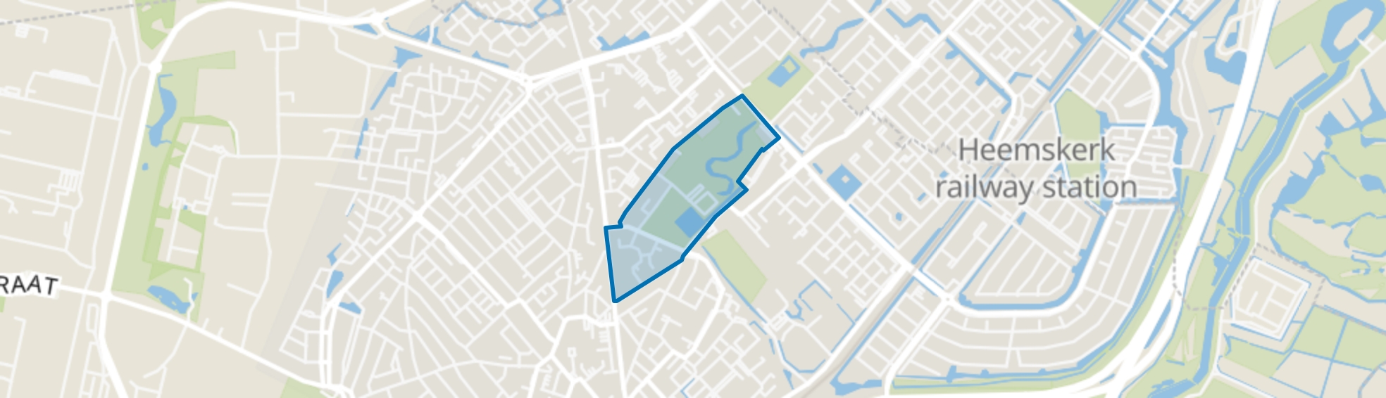 Overbos, Beverwijk map