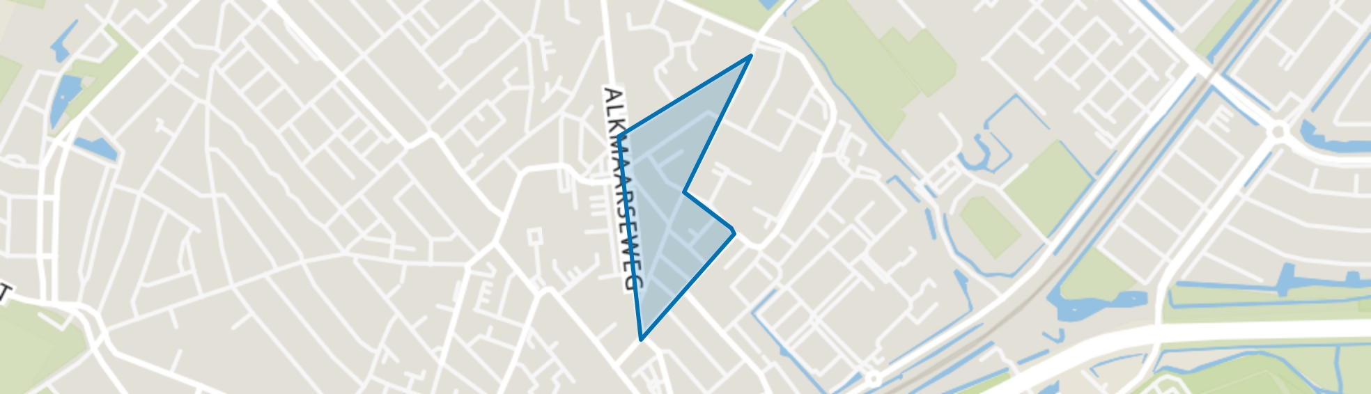 Reguliersstraat, Beverwijk map