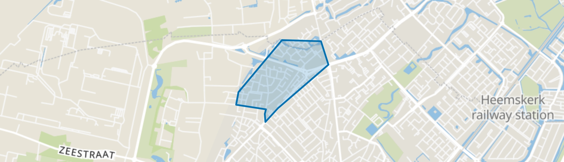 Westertuinen, Beverwijk map