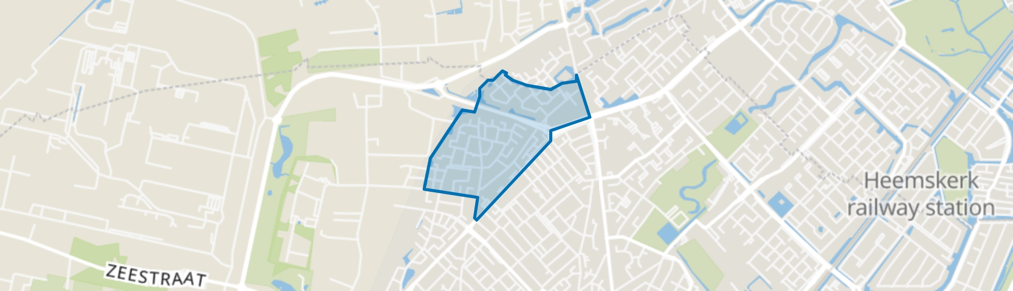 Westertuinen, Beverwijk map