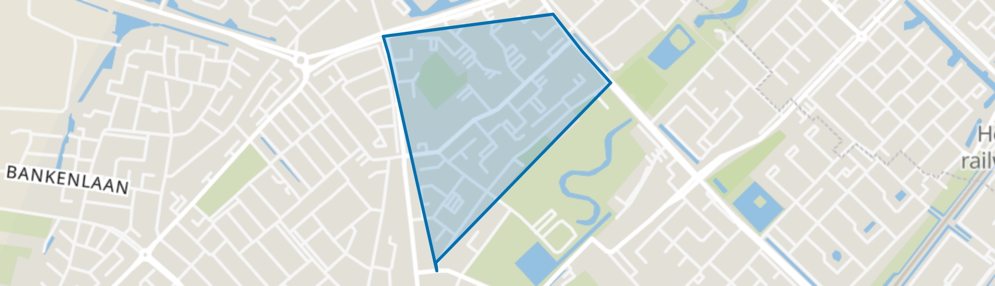 Wijkerbaan, Beverwijk map