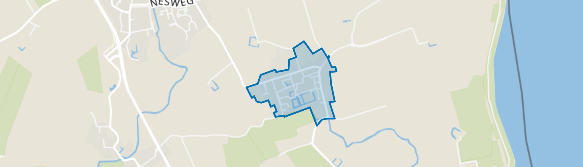 Bierum, Bierum map