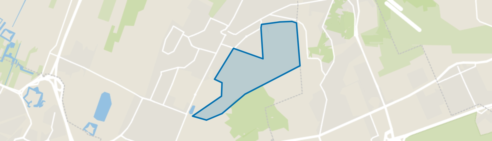 Noord Houdringe, Bilthoven map