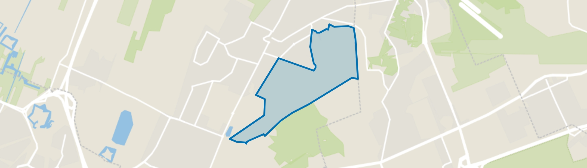 Noord Houdringe, Bilthoven map