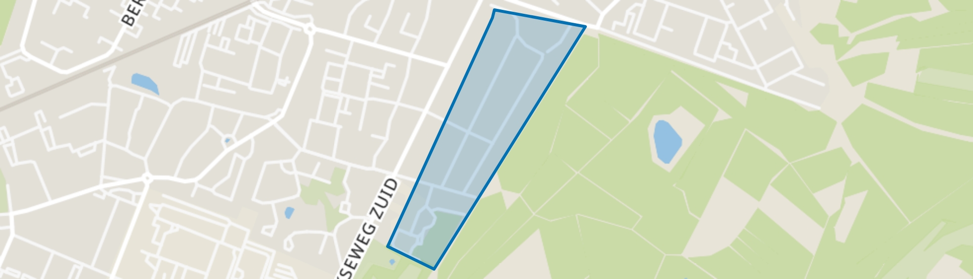 Overbosch, Bilthoven map