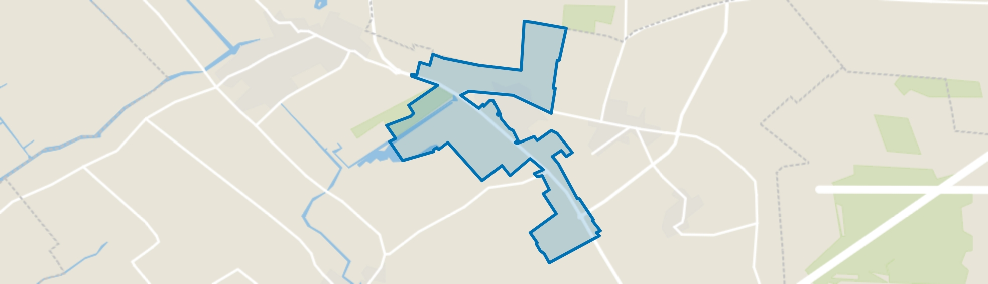 Buitengebied Bitgum, Bitgum map