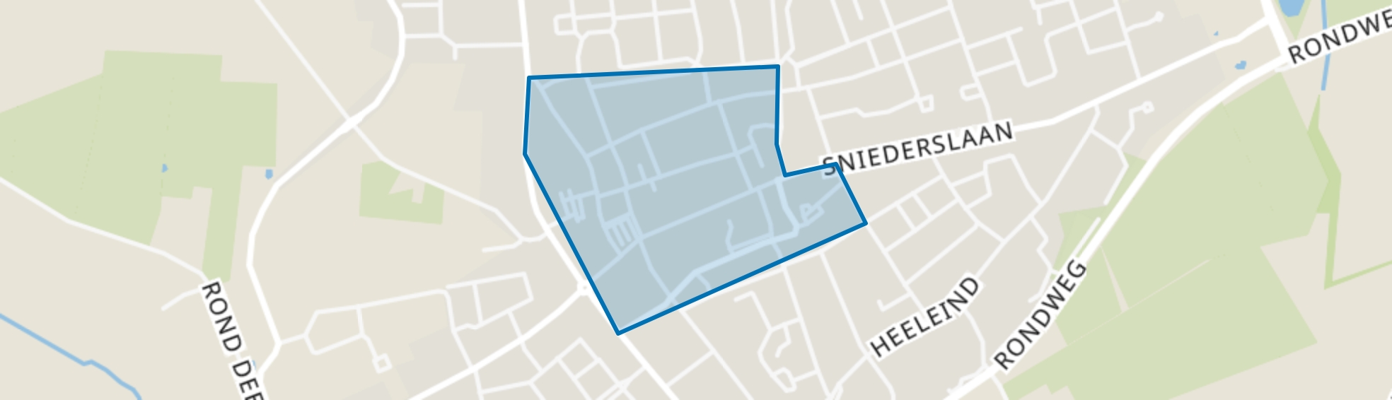 Bladel Centrum, Bladel map