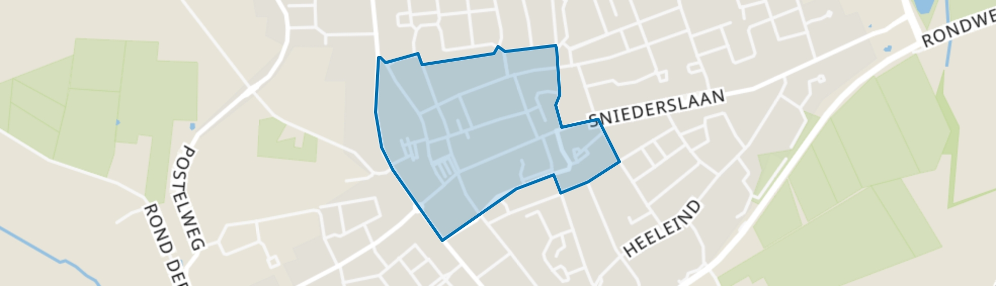 Bladel Centrum, Bladel map