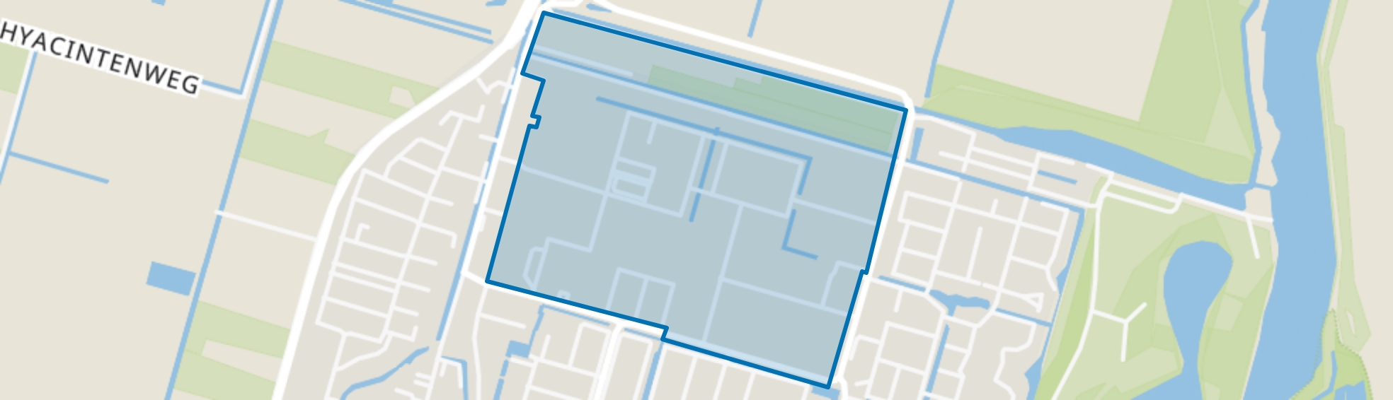 De Hoefslag, Bleiswijk map