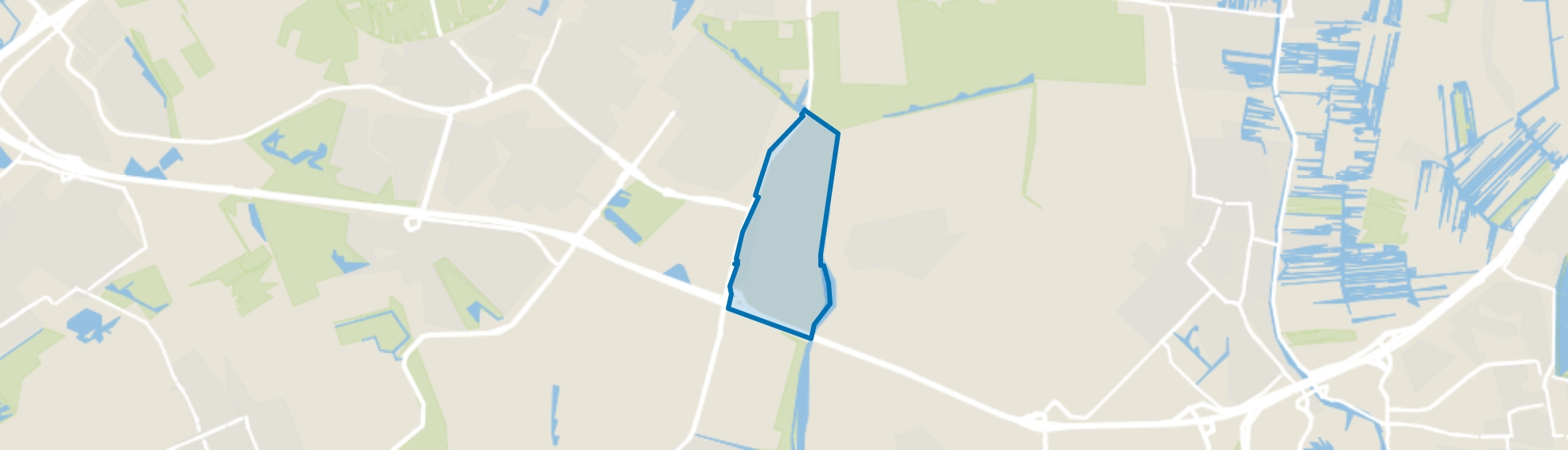 Kruisweg, Bleiswijk map