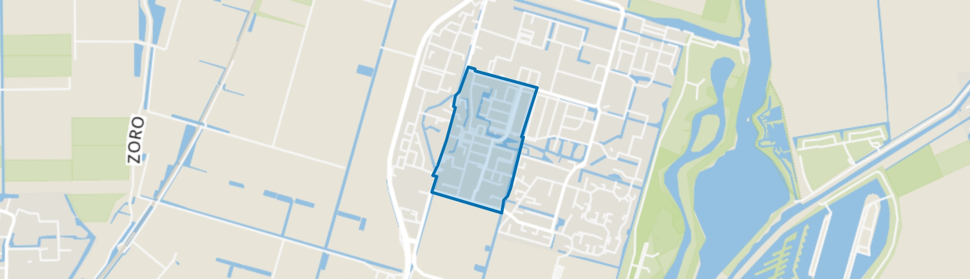 Oranjebuurt, Bleiswijk map