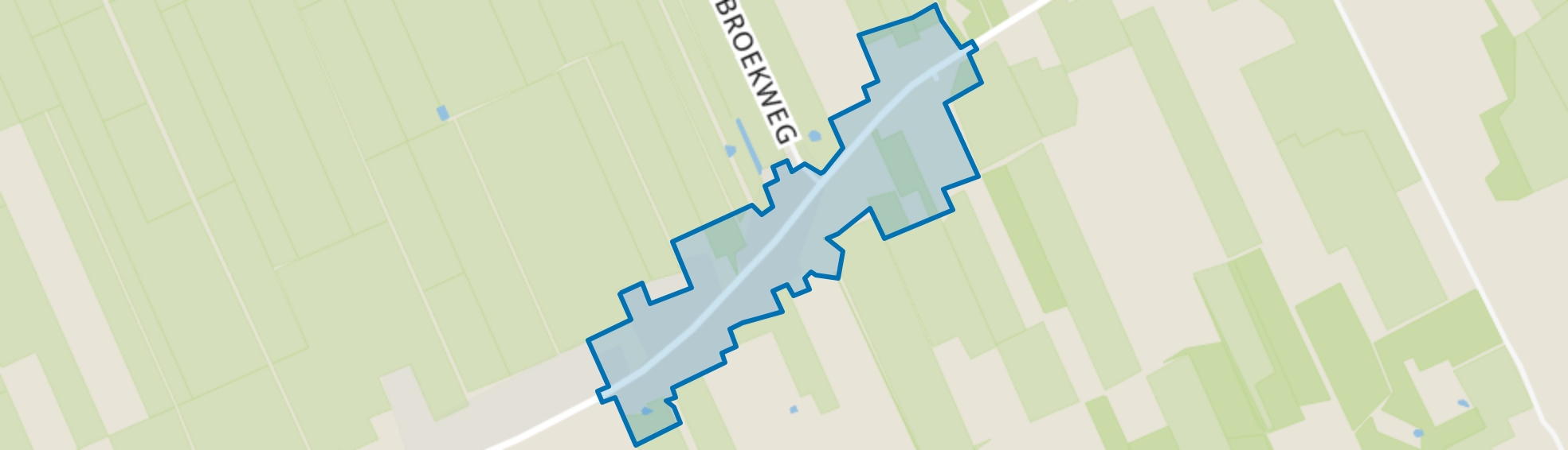 Blesdijke, Blesdijke map