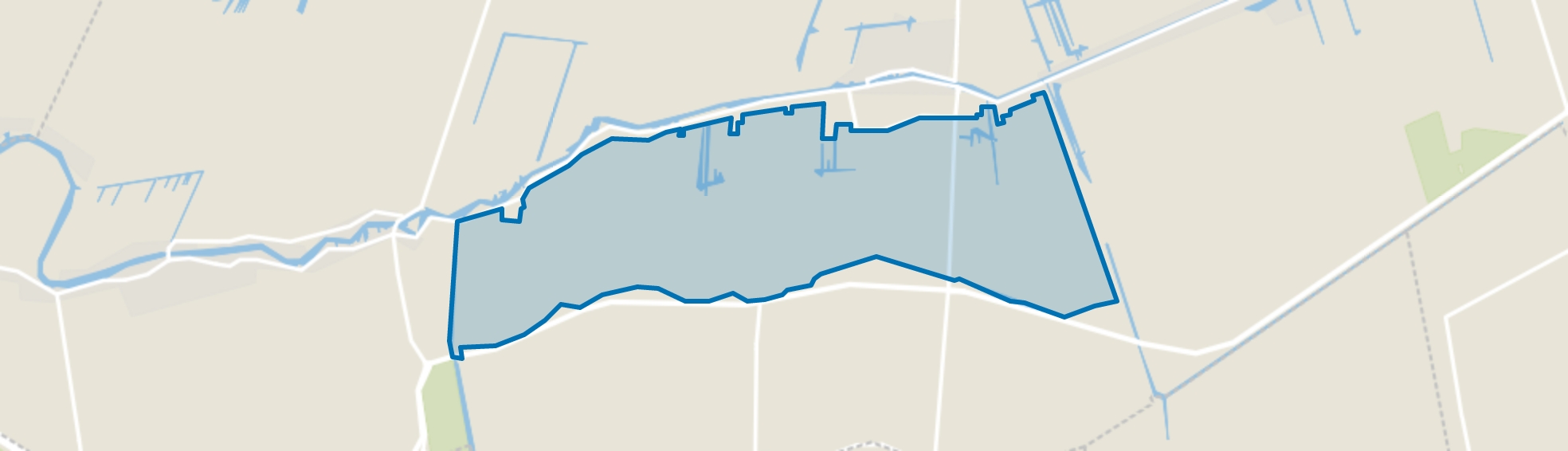 Bleskensgraaf-Buitengebied-Zuid, Bleskensgraaf ca map