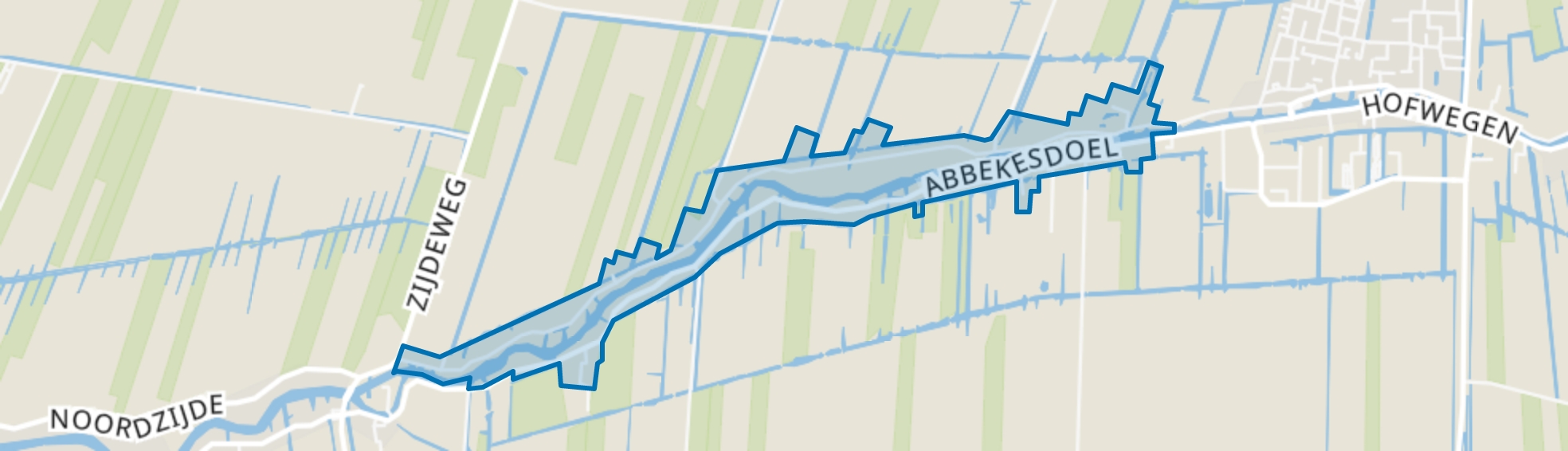 Bleskensgraaf-West, Bleskensgraaf ca map