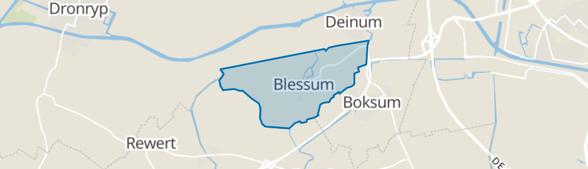 Blessum map