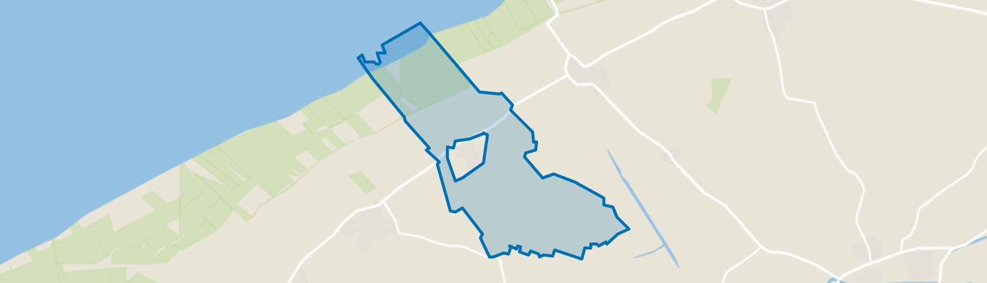 Verspreide huizen Blija, Blije map