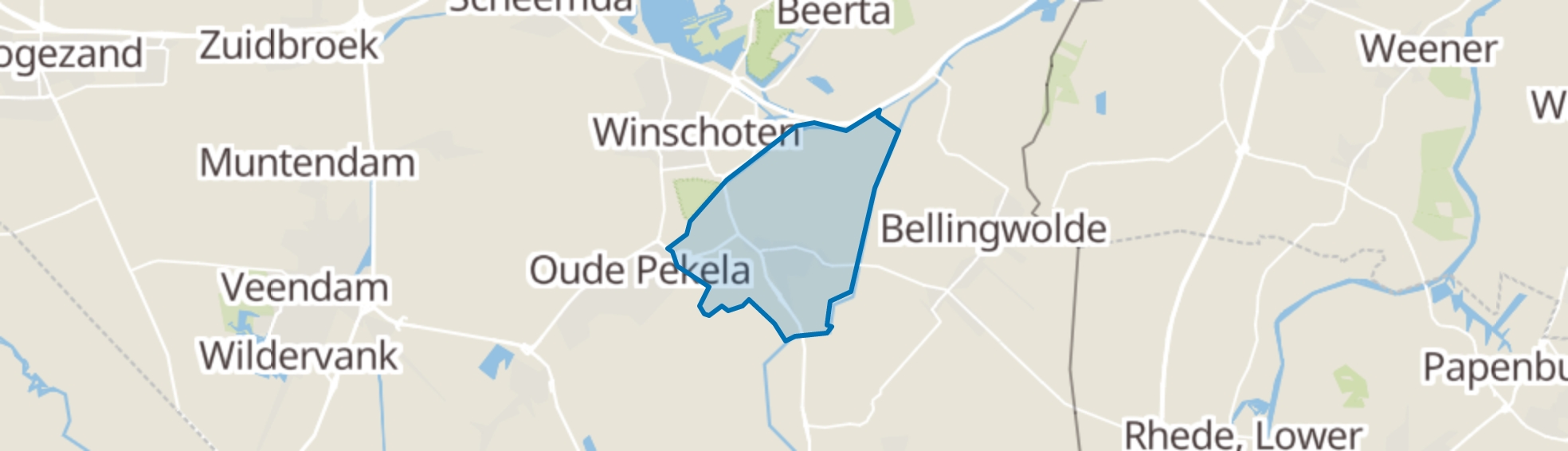 Blijham map