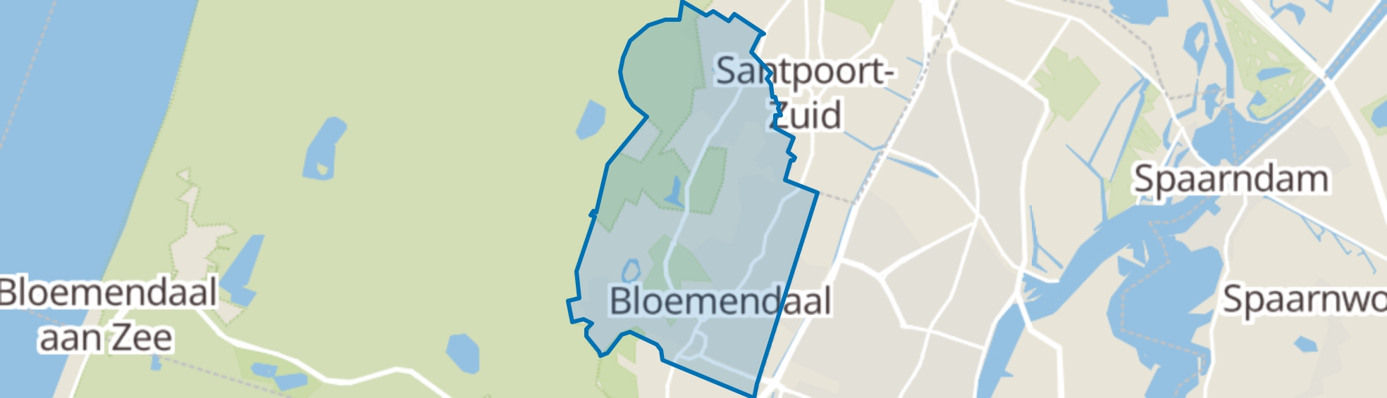 Bloemendaal map