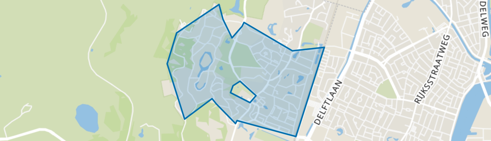 Bloemendaal, Bloemendaal map