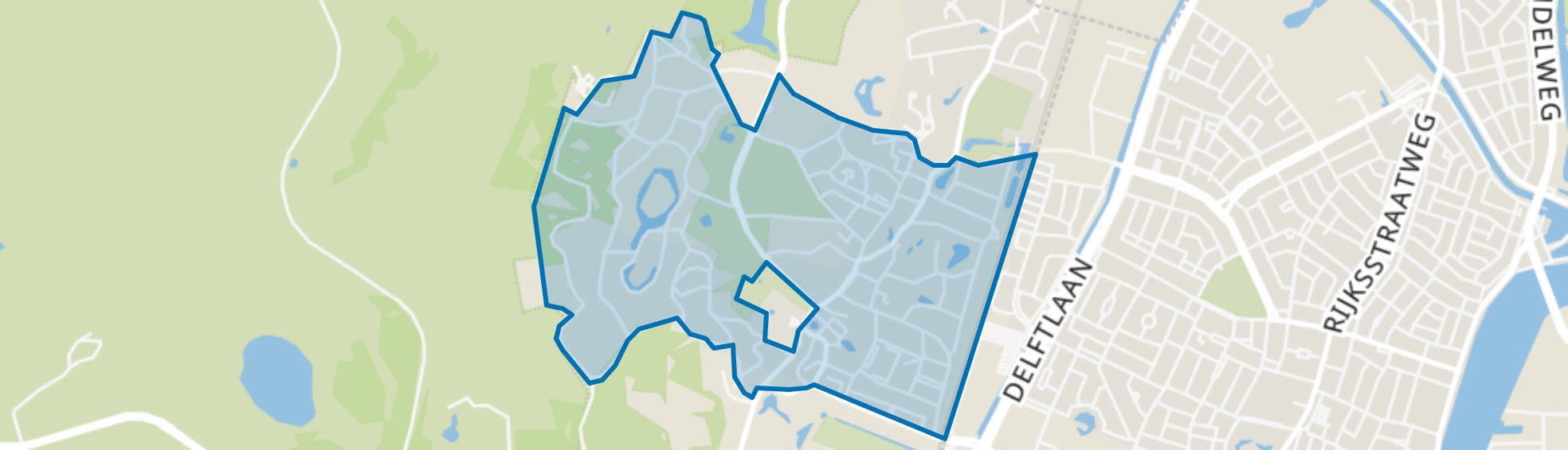 Bloemendaal, Bloemendaal map
